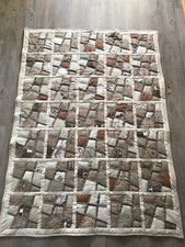 Quilt patchwork blanket for sale  Shipping to United Kingdom