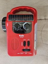 Nova lanterna solar Kaito rádio AM FM manivela para acampamento ou emergência! comprar usado  Enviando para Brazil