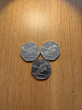Olympic 50p coin for sale  CAMBRIDGE