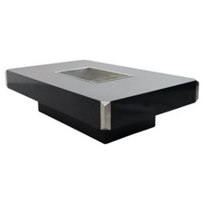 Mid-century modern black coffee table by Willy Rizzo Mario Sabot Italy 70s comprar usado  Enviando para Brazil