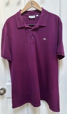 Lacoste purple polo for sale  LONDON
