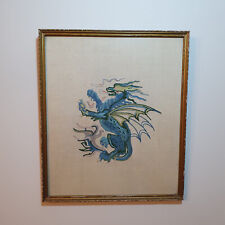 Embroidered chinese dragon for sale  NORTHAMPTON