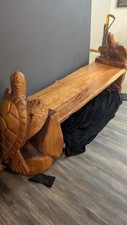 Beautiful carved sea for sale  Tenino