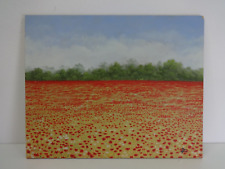 Original painting poppy for sale  HODDESDON