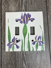 Iris flower ceramic for sale  Murphy