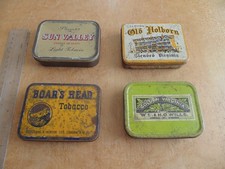 Vintage tobacco tins for sale  LONDON