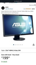 Asus ve247h 23.6 for sale  Citrus Heights