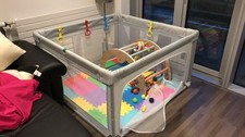 Mesh playpen children for sale  LONDON