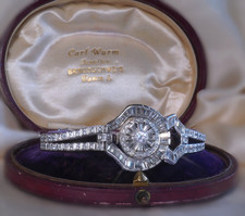 Platinum diamond bracelet for sale  Sylvania