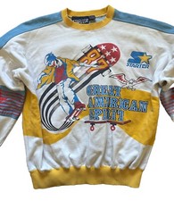 Moletom Vintage Skate Great American Spirit Starter Competição EUA 80s Grande comprar usado  Enviando para Brazil