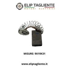 Spazzole carboncini 9x19x31 usato  Monopoli