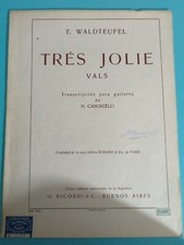 Waldteufel tres jolie for sale  Clifton