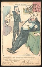 Cartolina politica umoristica usato  Italia