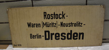 Altes bahn schild gebraucht kaufen  Kurort Jonsdorf