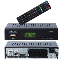 Odbiornik satelitarny cyfrowy Anadol HD 666 DVB/S PVR Timeshift HDMI Scart Astra Hotbird na sprzedaż  Wysyłka do Poland