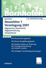 Steuerlehre veranlagung 2001 gebraucht kaufen  Berlin