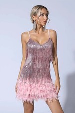 Lilliana pink feather for sale  West Palm Beach