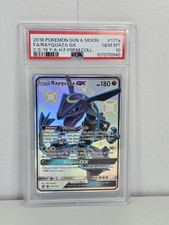 Shiny Rayquaza GX Full Art - Hidden Fates Promo 177a - PSA Gem Estado perfeito 10 comprar usado  Enviando para Brazil