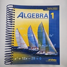Abeka algebra teacher for sale  Norman