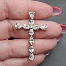 Vintage silver cross for sale  HATFIELD