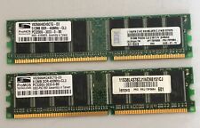 Usado, Memoria RAM de escritorio ProMos 512 MB PC-3200U DDR 400 MHZ CL3 V826632K24SCTG-D3 IBM segunda mano  Embacar hacia Argentina