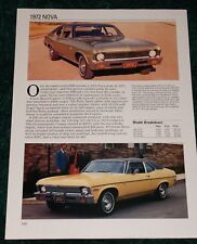 1972 chevy nova for sale  Melvindale