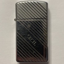 1993 ZIPPO ISQUEIRO FINO NIAGARA CAI GRAVADO CECIL BE MINE CASAMENTO CROMADO comprar usado  Enviando para Brazil