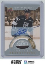 2022-23 Upper Deck Trilogy Generations Auto Patch Quinton Byfield /15 #TG-17C comprar usado  Enviando para Brazil