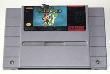 *Autêntico* Jogo Super Nintendo SNES Super Mario World NTSC-U/C EUA Canadá, usado comprar usado  Enviando para Brazil