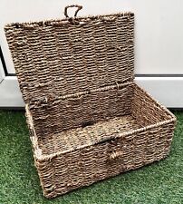 Woven rattan storage for sale  BRADFORD