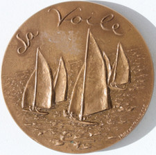 Medaille table bronze d'occasion  Elliant