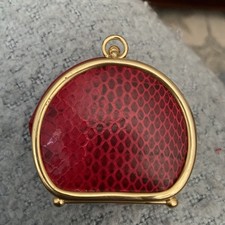 Vtg red leather for sale  Beaverton