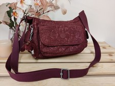 Kipling burgundy handbag for sale  UK