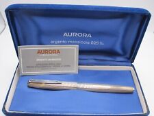 Aurora stilografica argento usato  Bologna