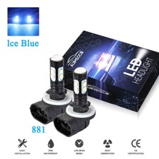 2x 100W 881 889 8000K Super Ice Blue lâmpadas LED de alta potência luzes de neblina para direção comprar usado  Enviando para Brazil