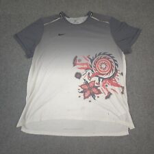 Camisa Nike Masculina 2XLARGE Cinza Chinesa Dragon Miler Manga Curta Dri Fit Tamanho 2XL comprar usado  Enviando para Brazil