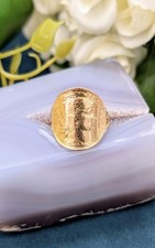 Bague bombée ornée d'occasion  Les Mureaux