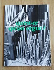 Livre orgue jean d'occasion  Avignon