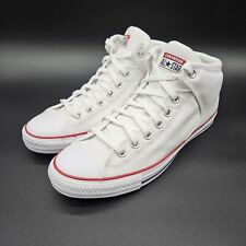 Tênis Converse (Masculino 11.5) Chuck Taylor All Star High Street Médio Branco comprar usado  Enviando para Brazil