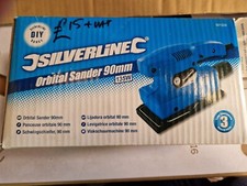 Silverline 90mm orbital for sale  HUDDERSFIELD