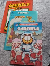 Sticker book garfield for sale  TAMWORTH