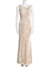 Jovani champagne sequined for sale  Ferndale