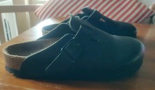 Birkenstock boston black for sale  MANCHESTER