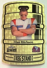 2024 Leaf Blue Mountain State BMS Alan Ritchson Barril Suporte Superfrator #d 1/1 comprar usado  Enviando para Brazil