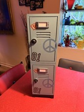 Suporte para CD de madeira prateleira armário de armazenamento armário escolar comporta 60 CDs vintage comprar usado  Enviando para Brazil