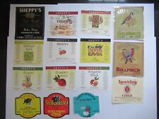 Assorted cider labels for sale  Shipping to Ireland