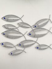 metal wall art fish for sale  BRAUNTON