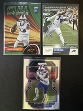 Lote de 3 notas Stefon Diggs Donruss Elite acelerador completo destaque carretel Prizm comprar usado  Enviando para Brazil