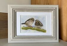 Sparrows wildlife framed for sale  YEOVIL
