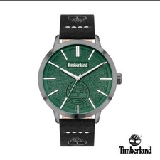Usado, Relógio Masculino Timberland, Mostrador Verde e Pulseira de Couro Preto, TDWGA2090702 comprar usado  Enviando para Brazil